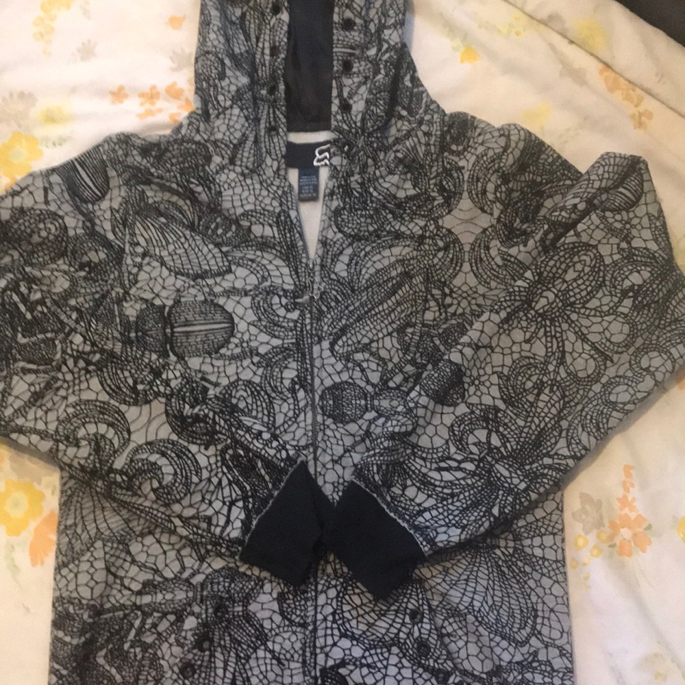 Fox zipper hoodie
